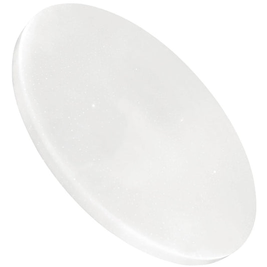 Plafoniera LED RGB inteligenta Hoff, 60 W, 4950 lm, Smart, lumina calda, neutra, rece, multicolora, cu telecomanda, alb, modern, Amazon Alexa, Google Home, SmartThings, RGB, 220V