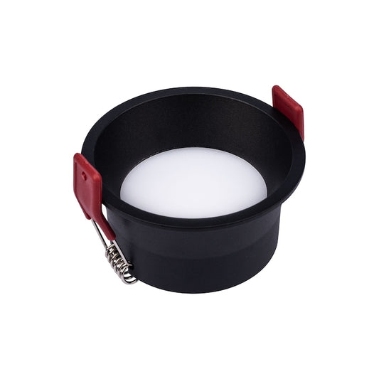 Spot LED incastrat MT 149 70418, 7W, lumina neutra, negru mat