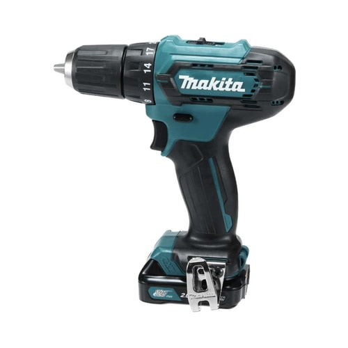 Masina de gaurit si insurubat Makita, 12 V, 2 acumulatori, mandrina rapida, 2 viteze, valiza