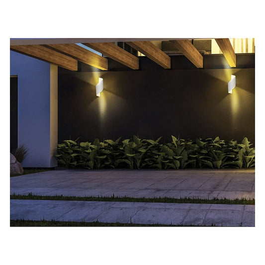 Aplica exterior Klausen, LED 10W, 750lm, gri închis, 220V