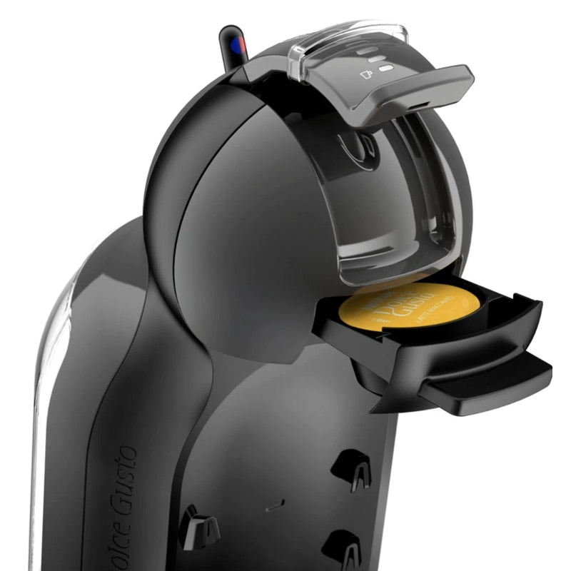 Espressor cafea Krups, cu capsule, 15 bar, 1500 W, cappuccino, espresso, latte macchiato, ciocolata calda, ceai, capacitate 0.8 l, functie Eco, negru, selectare marime, bauturi calde sau reci
