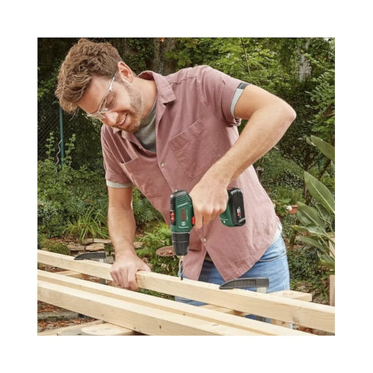 Mașină de gaurit și înșurubat Bosch EasyDrill 18V, acumulator Li-Ion 2.5 Ah, 1630 rpm, mandrină rapidă