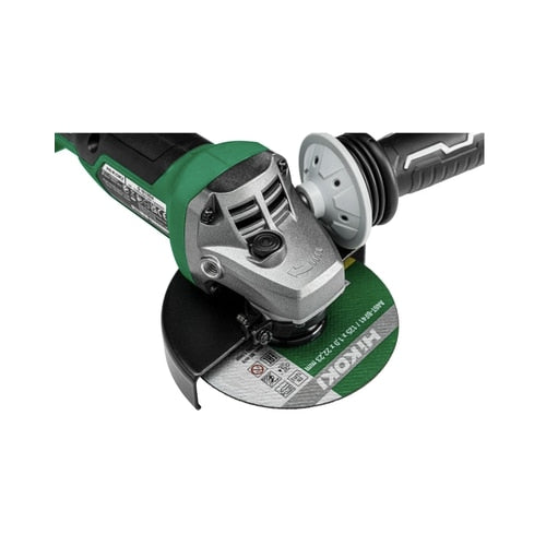 Polizor unghiular, pe acumulator, 18 V, Hikoki, motor fara perii, 8000 rpm, 125 mm