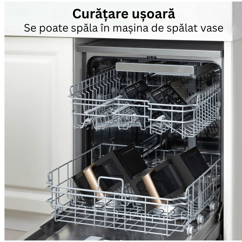 Friteuza cu aer cald NETERRA, 9 in 1, air fryer multifunctional gatit rapid, sanatos, aer fierbinte, 1800 W, 12 l, carne, legumelor, pizza, snackuri si deserturi, 9 functii gatire, 36 x 33 x 35 cm