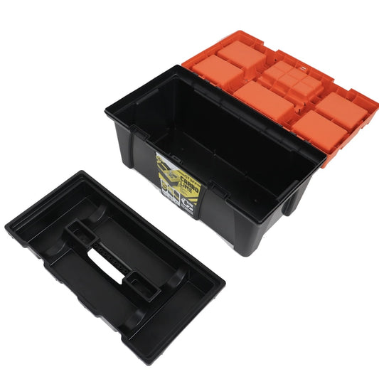 Cutie pentru scule, Patrol 26 Profi, 58 x 28.5 x 29.5 cm, din plastic, practica si usoara