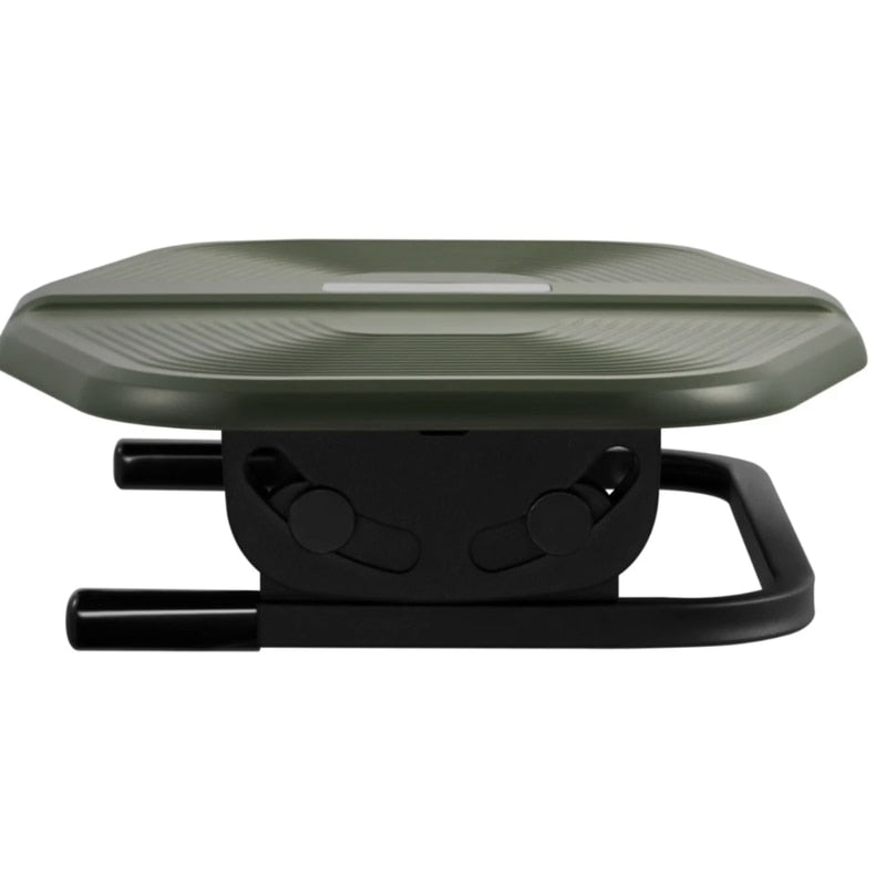 Suport picioare pentru birou, confort pentru picioare, ideal pentru birou, relaxare, intindere, pad-uri anti-alunecare, reduce stresul, reglabil +20° si -20°, verde, 40 x 30 x 9.9 cm