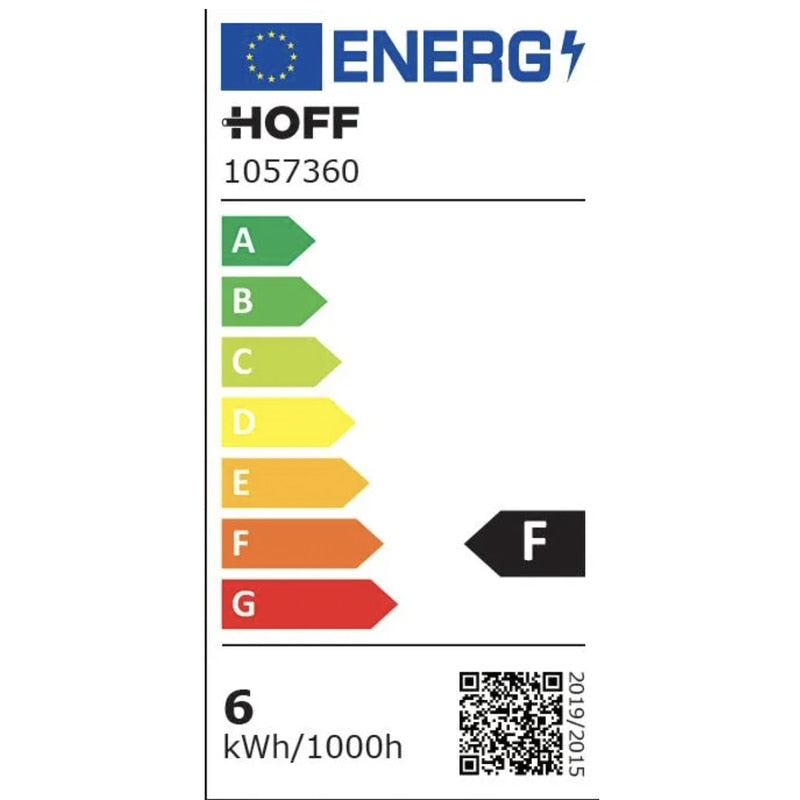 Veioză LED Hoff, cu clips, 6 W, 450 lm, lumina neutra 4000K, 45x12cm