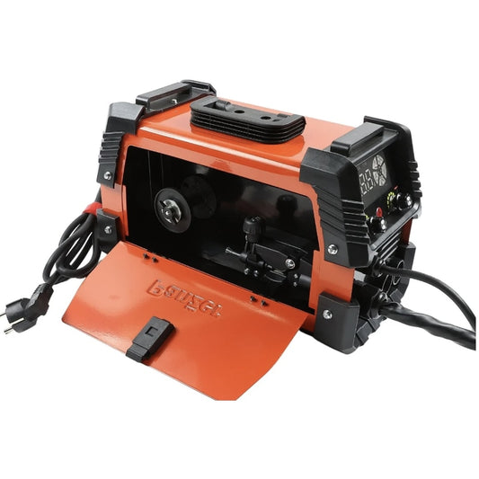 Invertor sudura MMA / MIG, Panzer, curent de sudare de la 20 la 130 A, 4.7kW putere absorbita, electrozi de la 1.6 la 3.2 mm, accesorii incluse, protectie IP21, izolare F, 230V