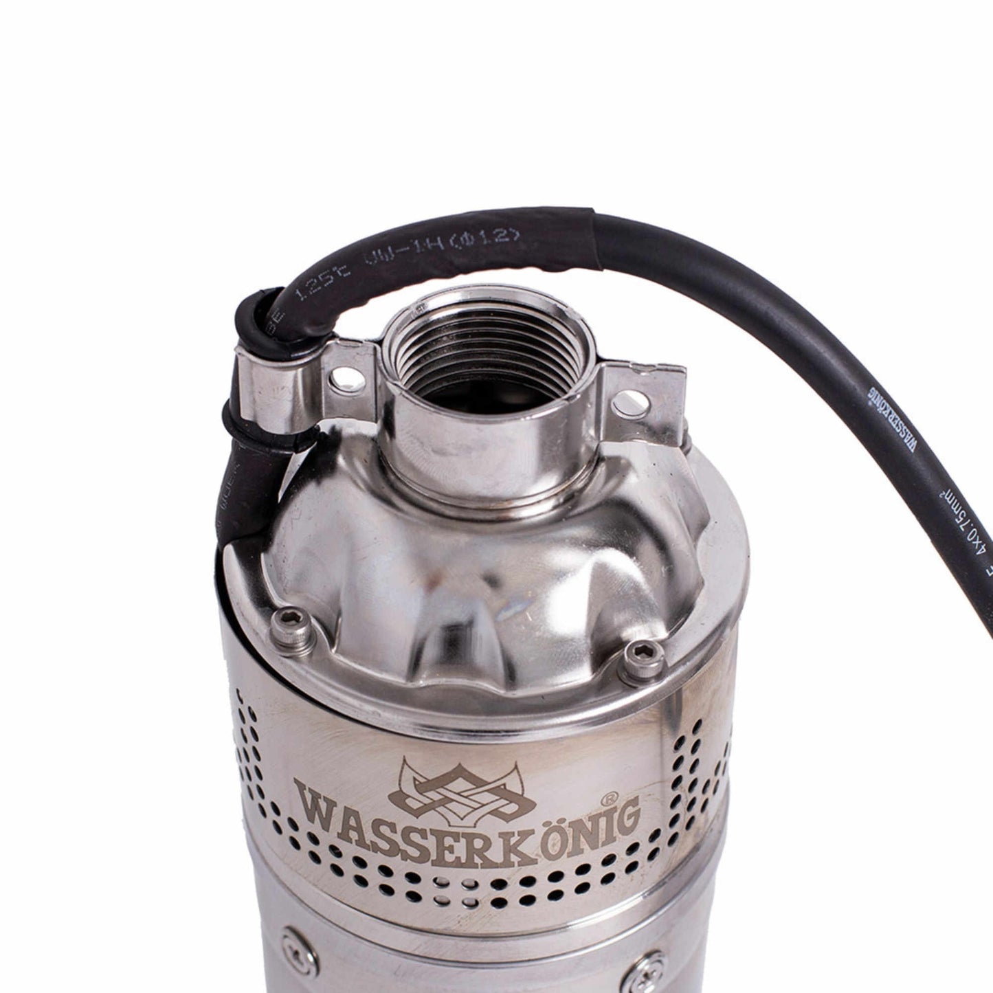Pompa submersibila, apa curata, carcasa pompei din material inoxidabil, 3 mc/h, inaltimea maxima de refulare 64 m, 1000 W