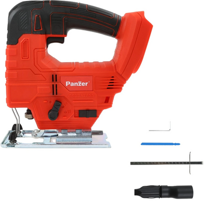 Fierastrau electric vertical, pendular, motor fara perii, Panzer, 18 V, fara acumulator, Li-ion