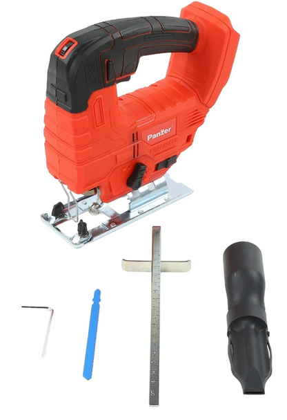 Fierastrau electric vertical, pendular, motor fara perii, Panzer, 18 V, fara acumulator, Li-ion