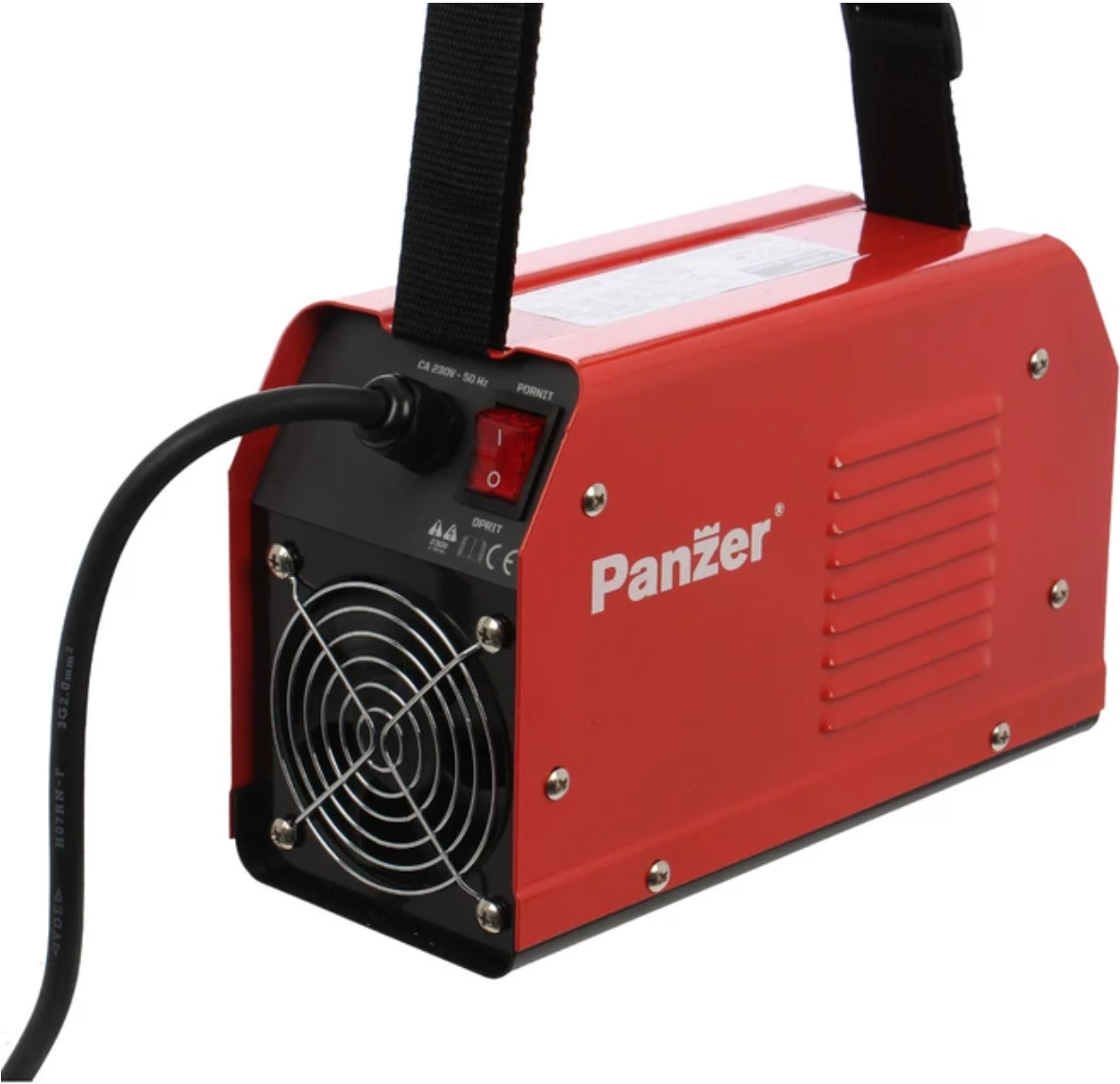 Aparat sudura, Invertor Panzer, afisaj digital, curent sudare reglabil, 4mm diametru, 5600W, IP21S, clasa izolare F