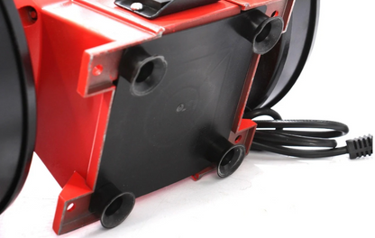 Polizor de banc Panzer, 350 W, 2950 rpm, 200mm diametru disc, protectii incluse viziera si aparatoare pentru scantei, 230V