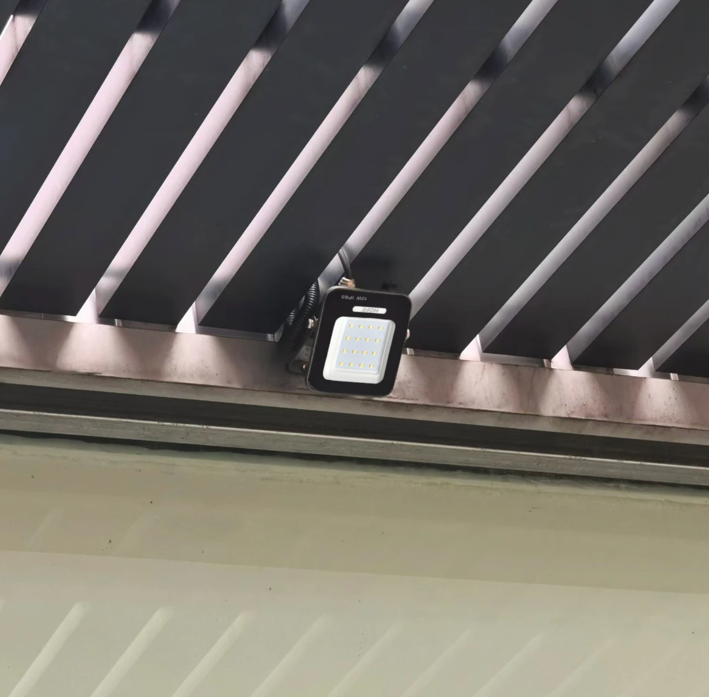 Proiector LED, Hoff, 10W, 1000lm, lumina rece, 6500k, IP65, Fara senzor, exterior si interior, 230V