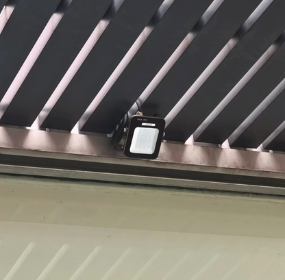 Proiector LED, Hoff, 10W, 1000lm, lumina rece, 6500k, IP65, Fara senzor, exterior si interior, 230V