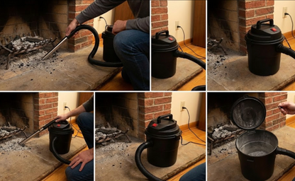 Aspirator cenusa, Paxton, 1200A, 12 l, 1200 W, filtru Hepa, 19kPa, functie de suflare, indicator nivel umplere