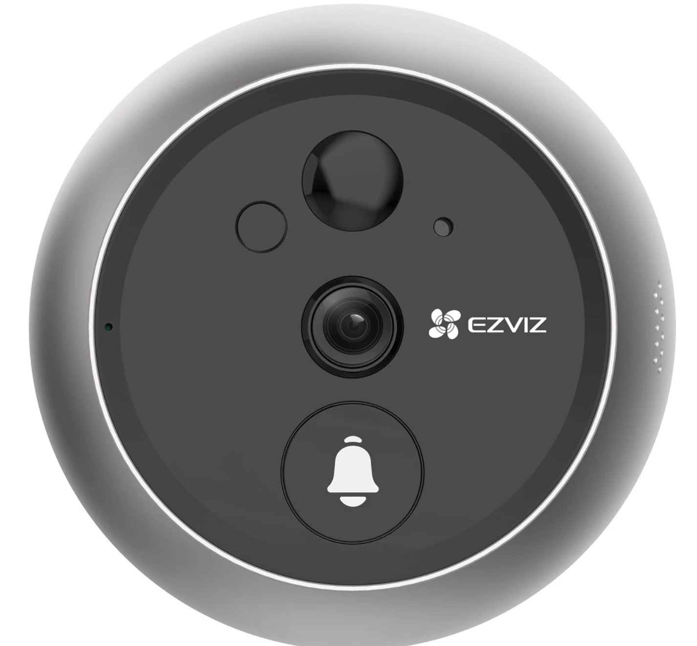 Vizor video cu sonerie smart, inteligent EZVIZ, monitor tactil 4.3 inch color, Wi-Fi, rezolutie 2K, acumulator 4600mAH, slot card SD