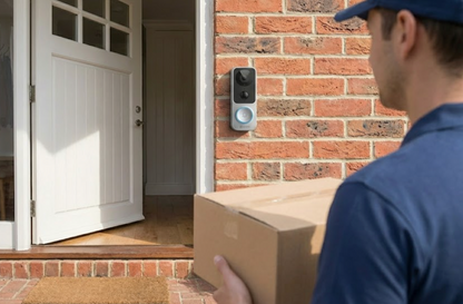 Vizor video cu sonerie smart, inteligent EZVIZ, monitor tactil 4.3 inch color, Wi-Fi, rezolutie 2K, acumulator 4600mAH, slot card SD