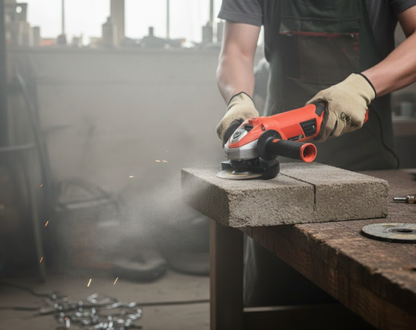 Polizor unghiular, 1200 W, 11000 rpm, 125 mm, buton on off, ax planetar, maner lateral, cutie de viteze, capac de protectie, 230V, 50Hz, 102.3 dB