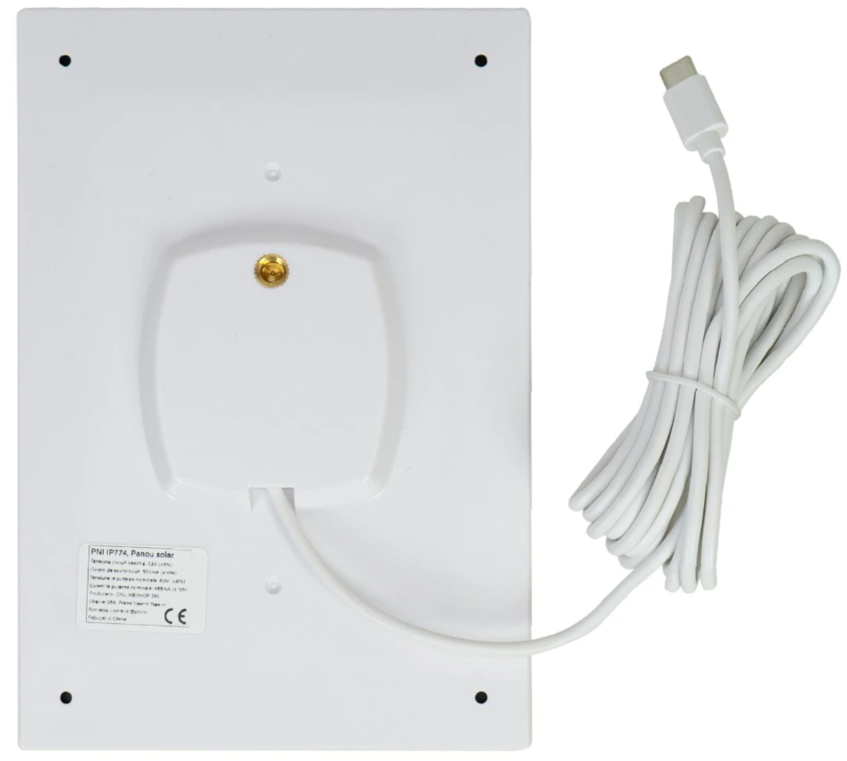 Camera de supraveghere smart, inteligenta, 4MP, panou solar 3W, acumulator 4000mAh, IP65, detectie miscare, microfon, difuzor, vizibilitate nocturna, audio bidirectional, exterior