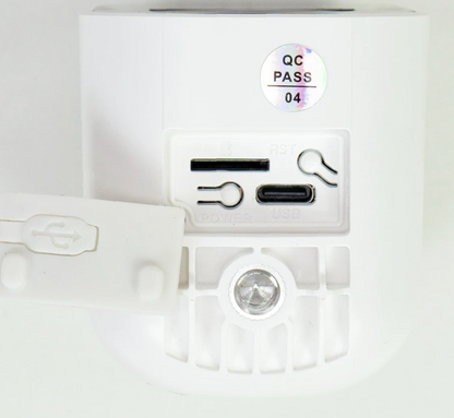 Camera de supraveghere smart, inteligenta, 4MP, panou solar 3W, acumulator 4000mAh, IP65, detectie miscare, microfon, difuzor, vizibilitate nocturna, audio bidirectional, exterior