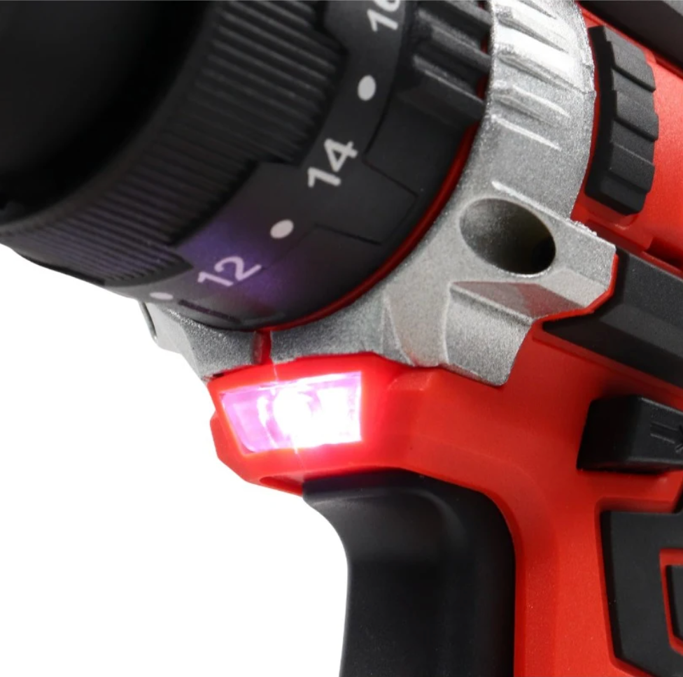 Masina de gaurit si insurubat, cu 2 acumulatori, 18 V, 2 Ah, 1450 rpm, mandrina rapida 10mm, cuplu 30Nm, cu valiza