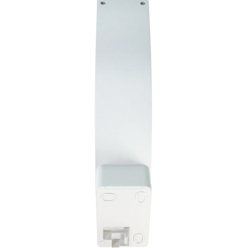 Aplica exterior LED cu senzor Hepol, 10 W, 750 lm, IP 54, lumina neutra, 4000 K, alb, modern, 220V, 25.000 ore media de viata