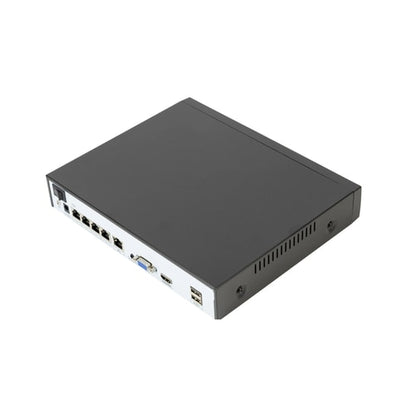 NVR PNI House pentru camere de supraveghere, 10 canale 4K 8MP, 4 canale POE si 6 canale IP, negru