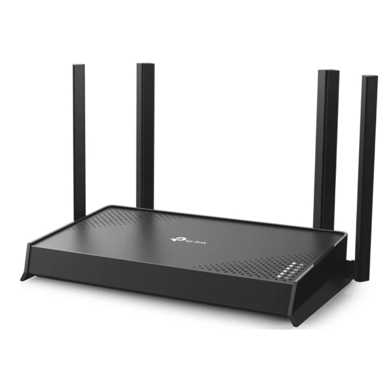 Router wireless TP-Link Archer, Wi-Fi 7, Dual-Band, 2.4 / 5 GHz, 688 + 2882 Mbps, 4 antene externe, negru, 0 ~ 40 grade functionare, Comutator on off, din plastic, sistem operare Android, iOS