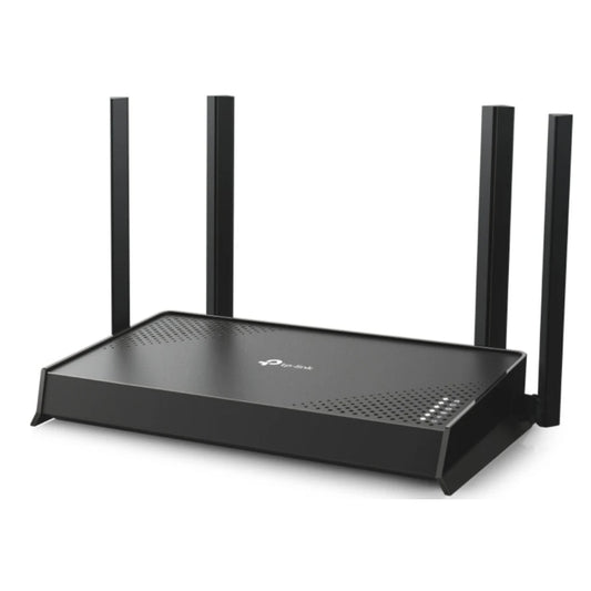 Router wireless TP-Link Archer, Wi-Fi 7, Dual-Band, 2.4 / 5 GHz, 688 + 2882 Mbps, 4 antene externe, negru, 0 ~ 40 grade functionare, Comutator on off, din plastic, sistem operare Android, iOS