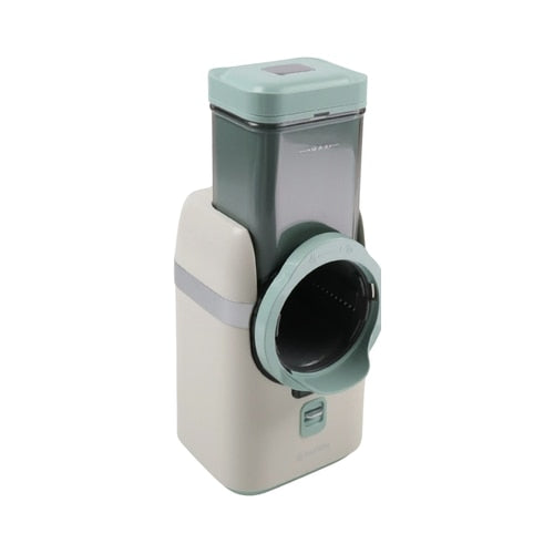 Razatoare electrica, Paxton, 80 W, 1 treapta de viteza, lama otel inoxidabil, 5 conuri, alb si turcoaz, citrice, fructe