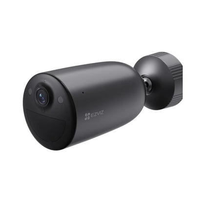 Camera de supraveghere smart, inteligenta EZVIZ, cu panou solar 4.2 W, 3MP, 2K, 4G cartela SIM fara WIFI, microfon, difuzor, negru, exterior, IP65