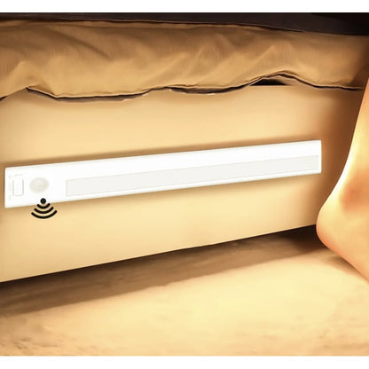 Lampa de veghe Hoff, tip bagheta, senzor de miscare PIR, lumina calda 3000K, 23.7cm