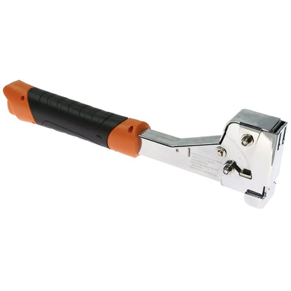 Capsator manual, Holzer, din metal, tip ciocan, Compatibilitate capse 6 - 14 mm, ofera stabilitate, pentru amenajari si constructii usoare, fixarea foliilor, izolatiilor, materialelor textile