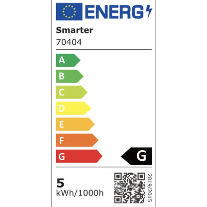 Spot incastrat, alb, 5.5 W, 380 lm, lumina neutra, 4000K, IP 44, dispersor transparent, rotund, adancime 5.4 cm, diametru 8.5 cm, alb si crem