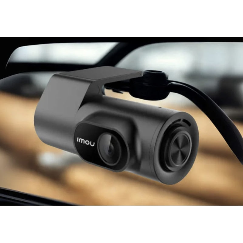 Camera auto de bord DVR, IMOU, Wi-Fi, 4K / Ultra HD, G-senzor, senzor imagine CMOS, control din aplicatie, unghi vizualizare 136 grade, negru, microfon, difuzor, imagini live, inregistrare, 256 GB SD