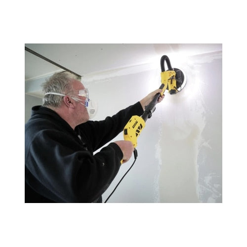 Slefuitor pentru pereti, masina de slefuit gips carton, Stanley Fatmax, pliabil, 750 W, 1700 rpm, 215 mm, cu iluminare LED