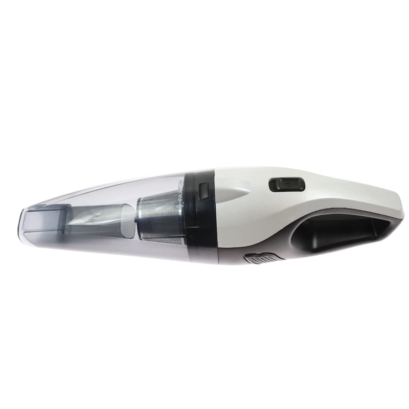Aspirator de mana, Paxton, aspirare umeda si uscata, pentru uz casnic si auto, filtru HEPA, 0.45 l, acumulator, Li-ion 7.4 V 3600 mAh, lumina LED, 150 W, alb + negru, 0.58 kg, USBC, cablu masina
