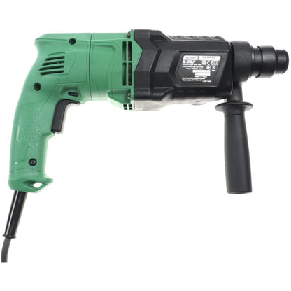 Ciocan rotopercutor Hikoki, 730 W, cu cablu, 1050 rpm, SDS-plus, cu valiza, 230V, cablu 3.5m, 2.7 kg, Sistem percutie, profesional, beton, lemn, otel, cu carota sau burghiu