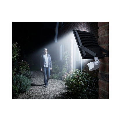 Proiector LED cu senzor de miscare Hoff, 200 W, 22000 lm, lumina rece, IP65, 6500K, 220V, 20.000 ore autonomie