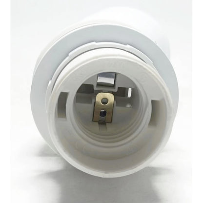 Suspensie Hoff, 1 x E27, alb, clasic, cupru + PVC, 60 W max, 110 - 240 V, inaltime intre 15 si 90 cm, 110 g, sursa neinclusa