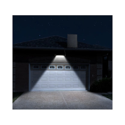 Proiector solar LED Hoff SFL11, 15 W, 1600 lm, lumina rece, negru, IP54, cu senzor de miscare, 135x110x30 mm, 20.000 ore autonomie
