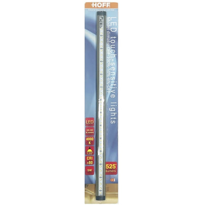 Corp de iluminat liniar LED Hoff, 5 W, lumina neutra, sistem touch, 50x2.5 cm