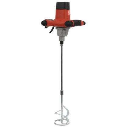 Malaxor, mixer electric Panzer, 1220 W, 120 mm, amestecator adeziv, mortar, vopsele, glet, cu 1 paleta, 800 de rotatii pe minut, M14, 220 V, posibilitatea de a mixa materiale dense, 95 dB