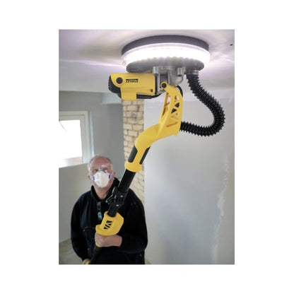 Slefuitor pentru pereti, masina de slefuit gips carton, Stanley Fatmax, pliabil, 750 W, 1700 rpm, 215 mm, cu iluminare LED