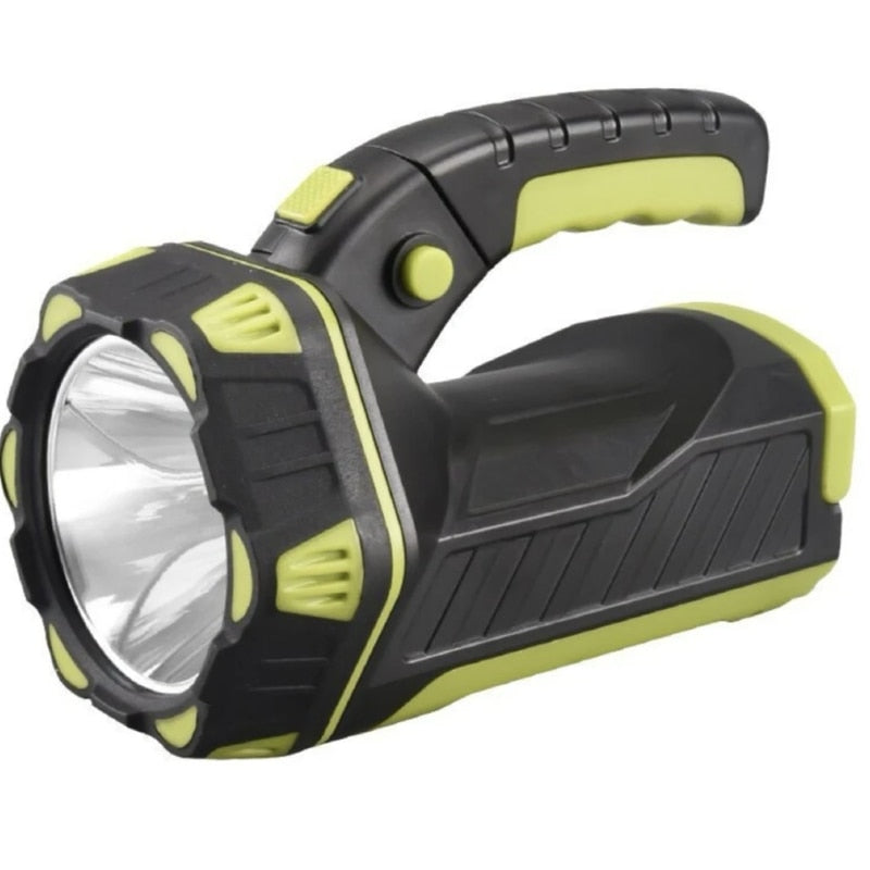 Lanterna LED Hoff, 5W, 260lm, 6500K, reincarcabila, verde/negru