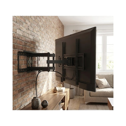 Suport TV LCD, LED, montaj pe perete, Paxton, reglabil, de la 94 la 178 cm, sustine 40 kg, negru, Rotatie orizontala ±60°, verticala +5° -15°, 200 × 200, 300 × 300, 400 × 200, 400 × 400, 600 × 400 mm