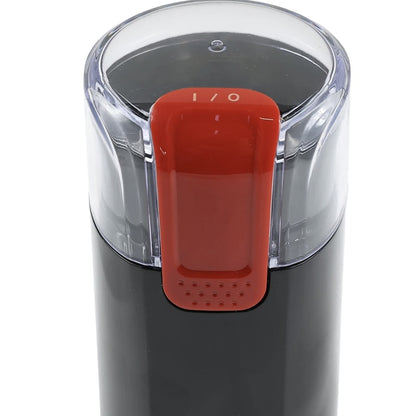 Rasnita cafea, Studio Casa, 150 W, capacitate de 30 g, utilizare rapida si practica, macinare uniforma, negru, 17x8.5x9 cm, 230 V, 0.58 kg, cablu 0.9 m, otel inoxidabil, protectie la supraincalzire