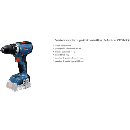 Set scule cu acumulator, Bosch Profesional, masina de gaurit si insurubat + polizor unghiular + ciocan rotopercutor, cu 2 acumulatori, 18 V, 5 Ah, cu 3 valize