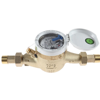 Contor apa rece, Zenner MNK, multijet, racord 3/4 inch, 30 grade maxim, presiune 16 bar, 1 kg, 105 mm inaltime, 5 mc / h, Diametru 20 mm